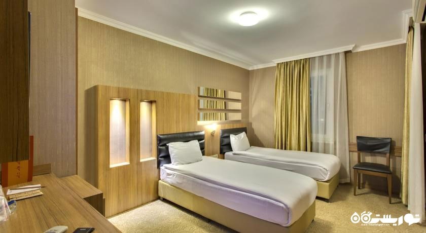 اتاق استاندارد توئین  هتل آنت رویال